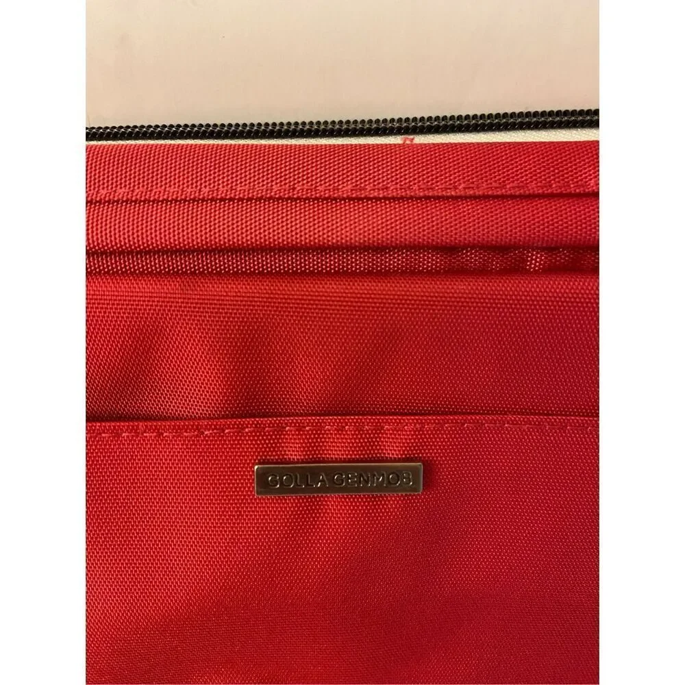 Golla zipper padded lap top‎ red/pink adjustable strap 15.5